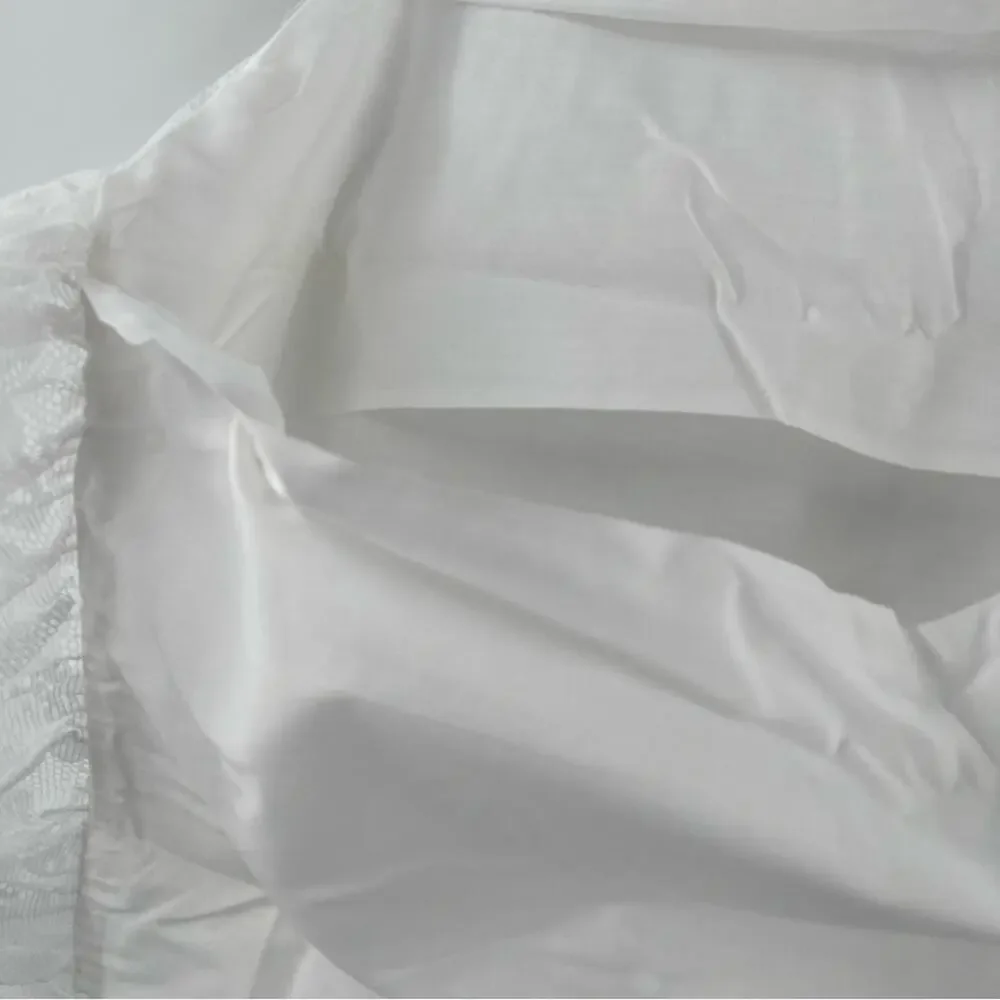 LEVINSOHN Pillow Sham King Size White Elegant Lace Romantic Shabby Chic Cottage
